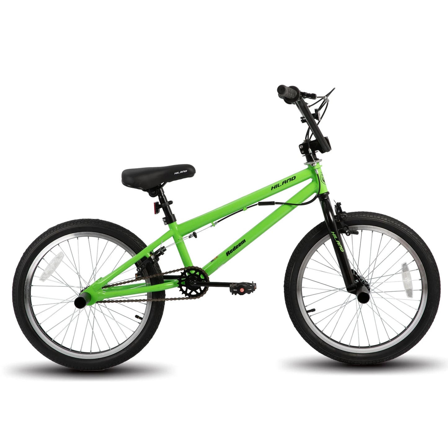 Hiland 20-Inch Freestyle Kids BMX Bike, 360° Gyro Rotor & 4 Pegs for Beginner to Advanced Riders
