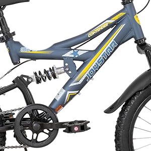 JOYSTAR 20-Inch Kids Mountain Bike with Dual Suspension for Boys & Girls Ages 5–13