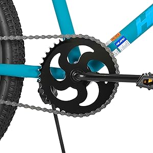Hiland BMX Bike, 24/26-Inch Wheels, Freestyle Bicycle for Teens & Adults with 2 Pegs