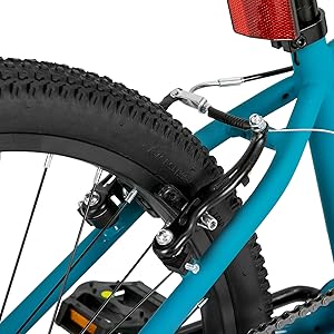 Hiland BMX Bike, 24/26-Inch Wheels, Freestyle Bicycle for Teens & Adults with 2 Pegs