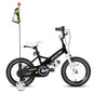 JOYSTAR Little Daisy Kids Bike for Girls Ages 2-7 Years with Doll Seat, Streamers, Flag & Number Plate