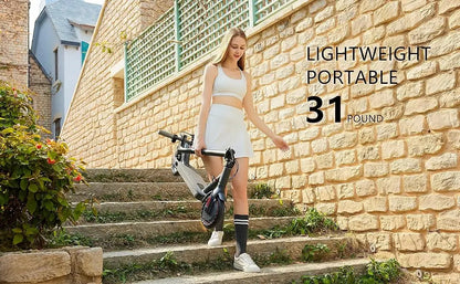 G5.0 Electric Scooter with 350W Motor, 19 MPH Top Speed & 16-Mile Range