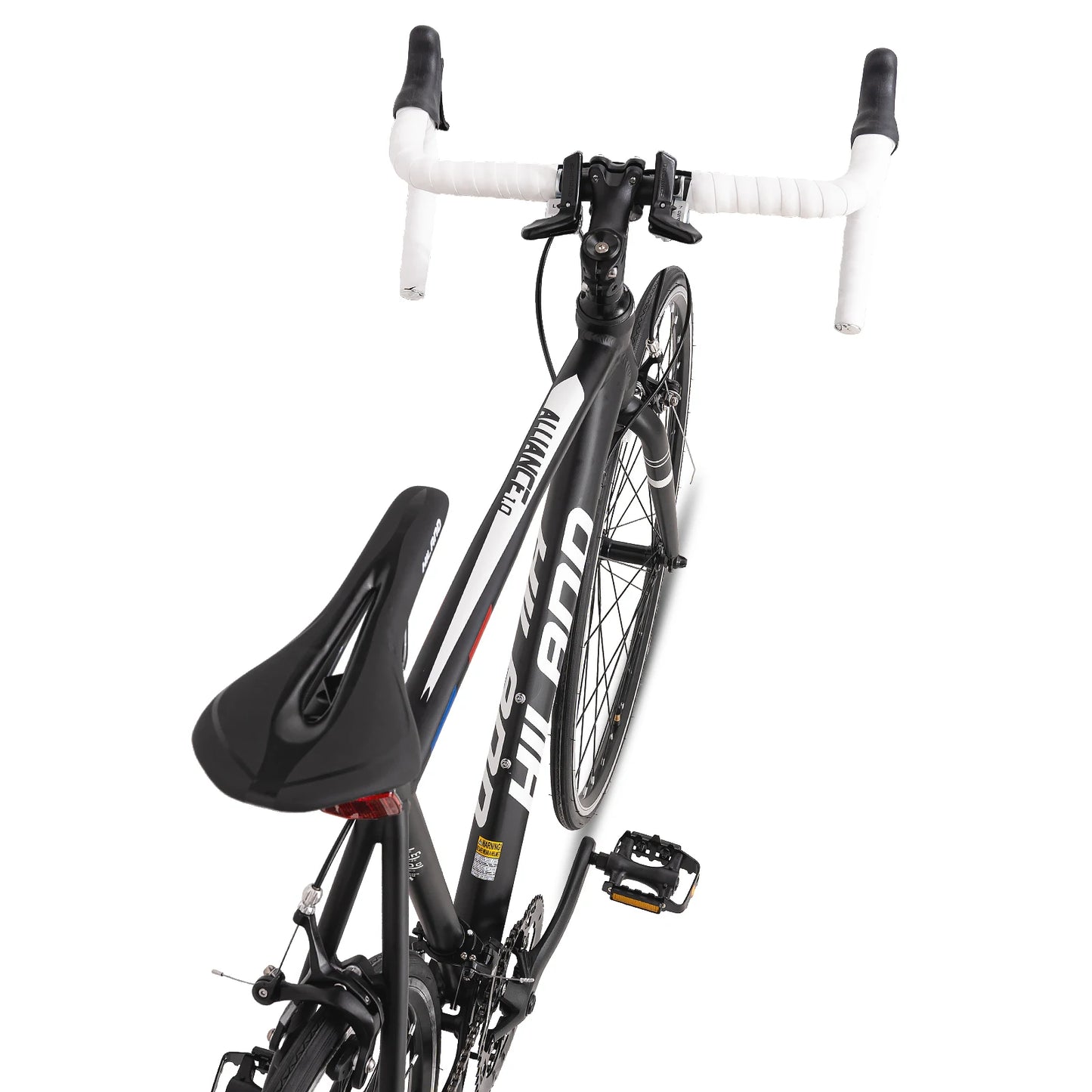 Hiland 700C Road Bike, 14-Speed Lightweight Aluminum Frame Racing & Commuter Bicycle