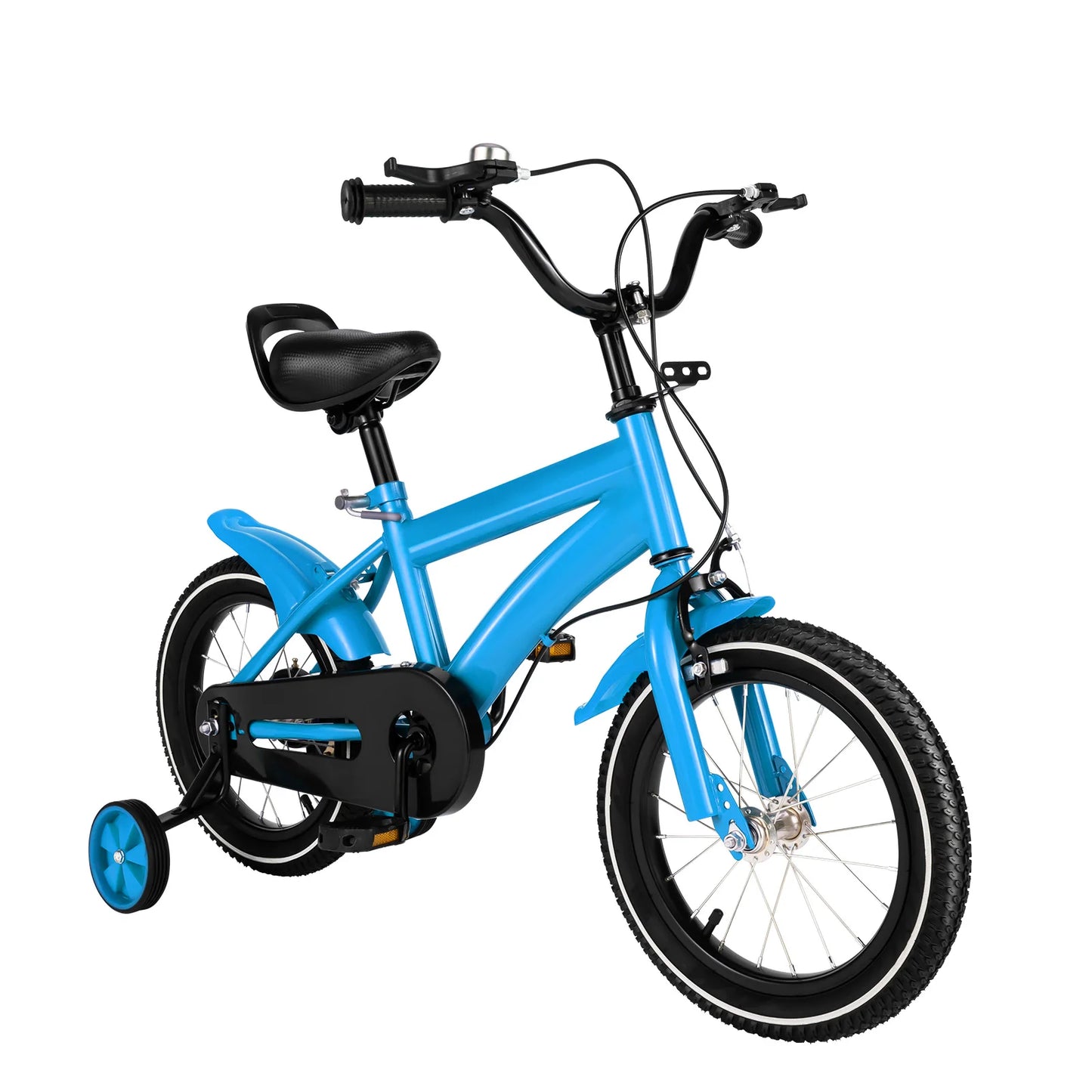 14-Inch Children's Bicycle with Training Wheels for Boys & Girls Ages 2-5