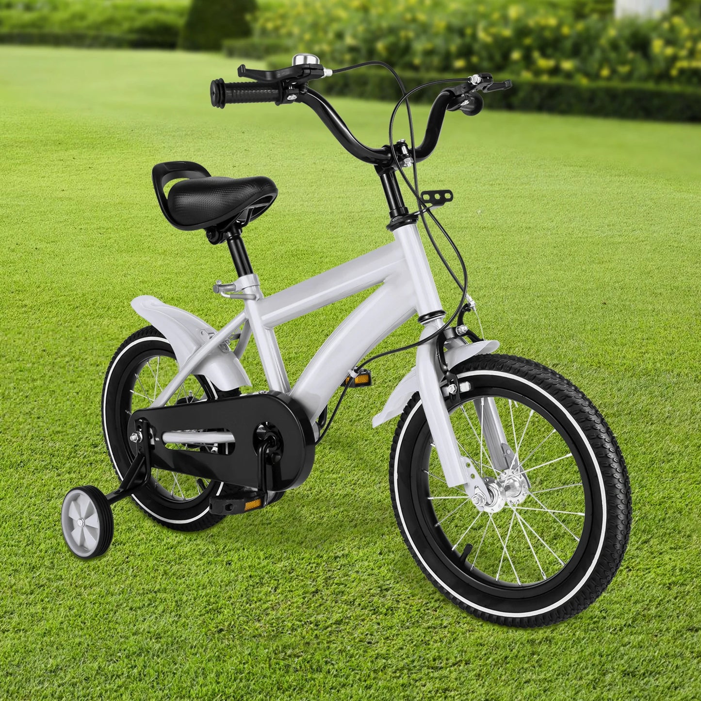 14-Inch Children's Bicycle with Training Wheels for Boys & Girls Ages 2-5