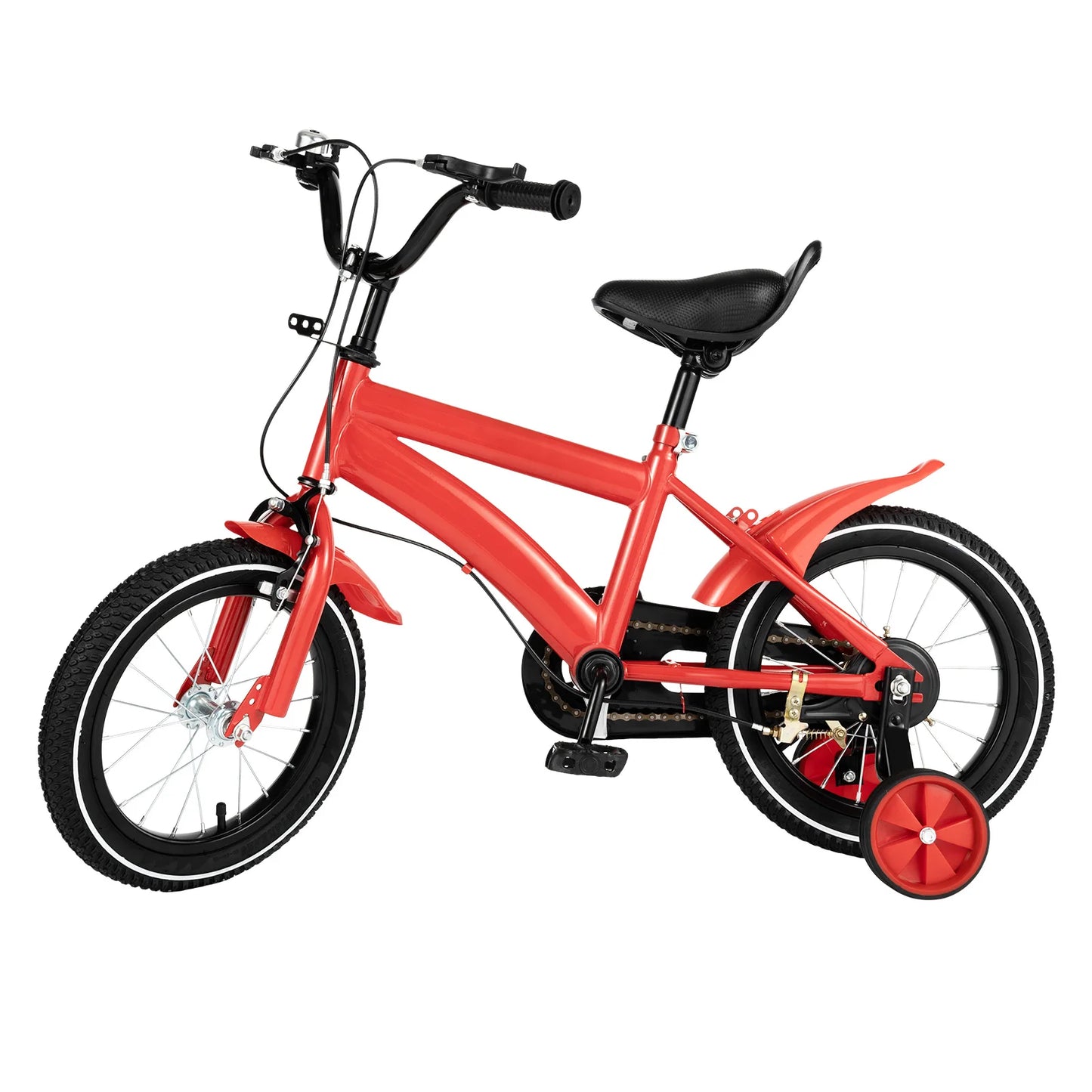 14-Inch Children's Bicycle with Training Wheels for Boys & Girls Ages 2-5