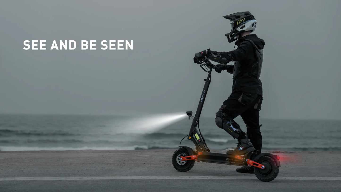 JOYOR T10 Electric Scooter – 2000W Dual Motor, 60V 18Ah Battery & Up to 47 Miles Range