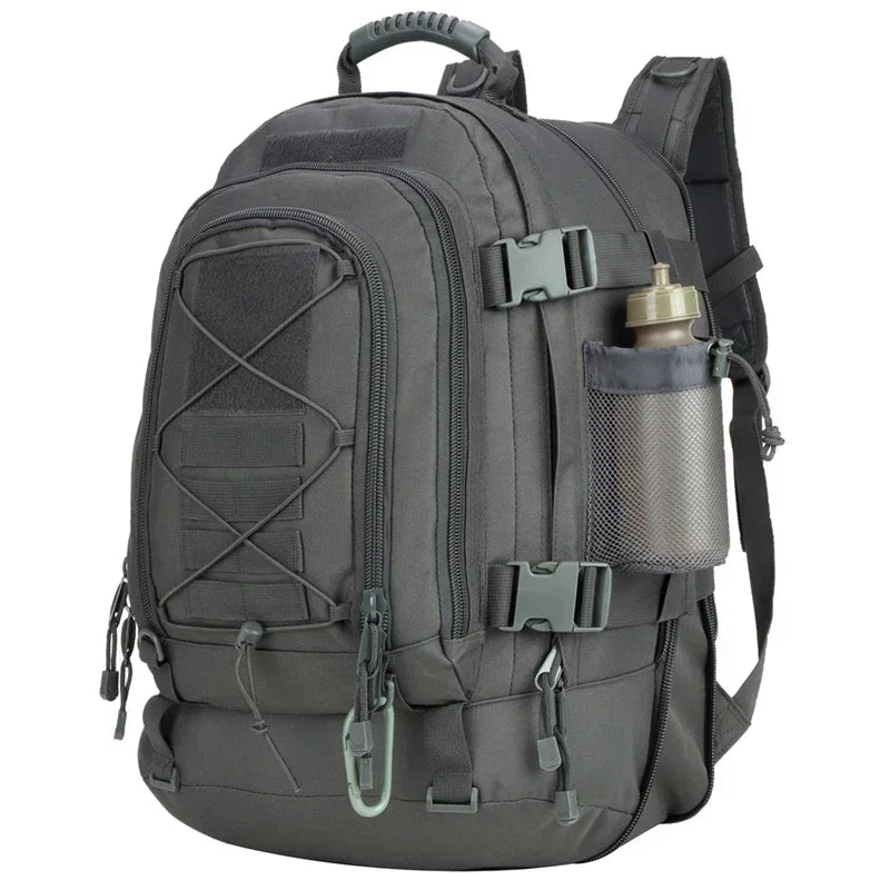 60L Military Tactical Backpack, Molle Assault Rucksack for Hiking, Camping & Travel