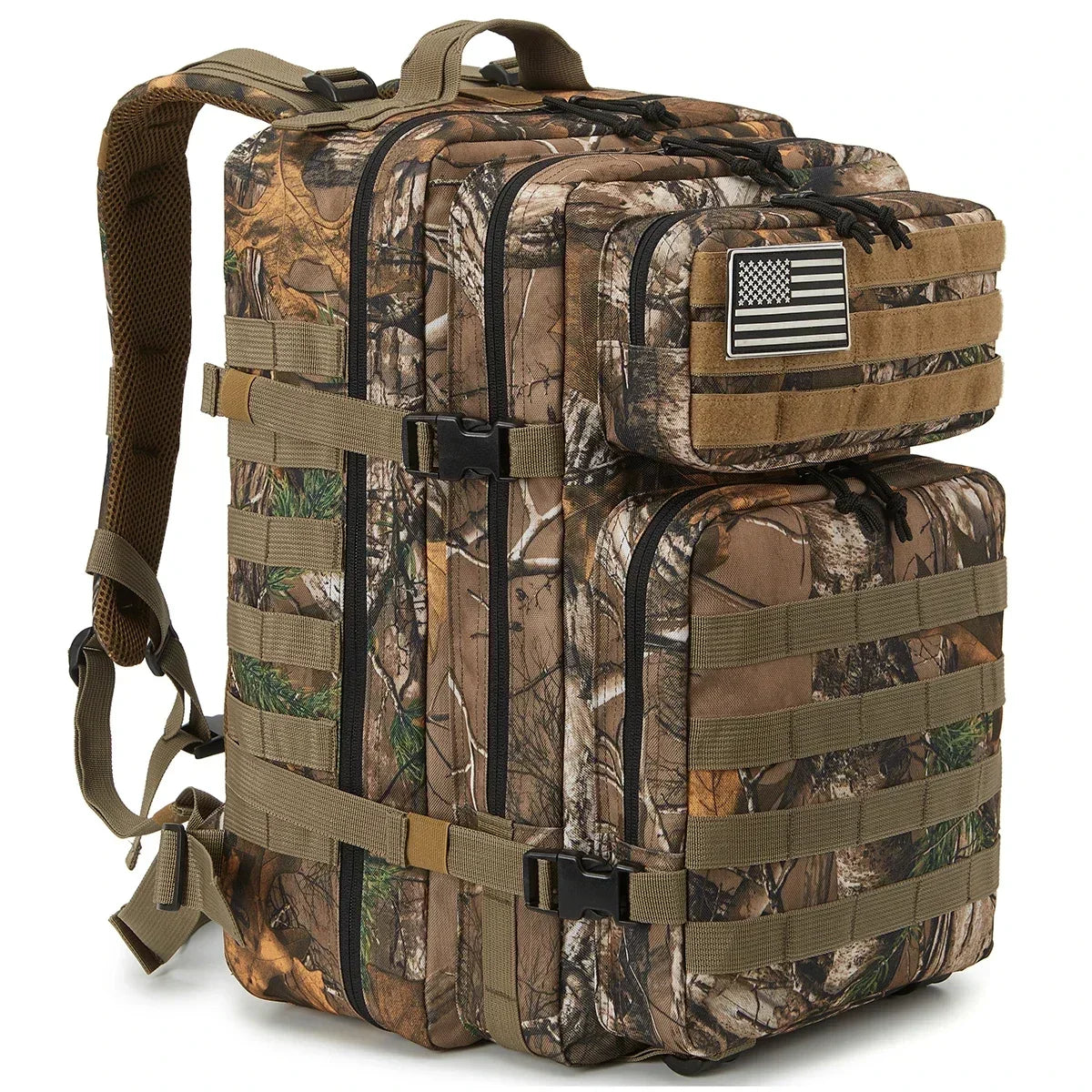 45L Tactical Backpack, Compact Outdoor Rucksack for Hiking, Camping & Fitness