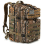 45L Tactical Backpack, Compact Outdoor Rucksack for Hiking, Camping & Fitness