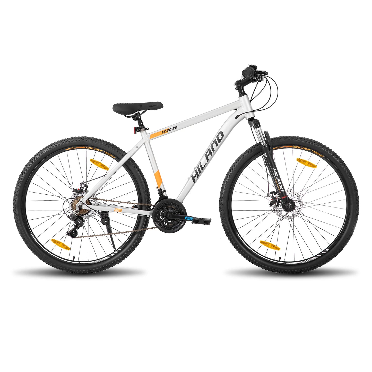 Hiland 26-Inch Mountain Bike with Shimano 21-Speed Drivetrain & Aluminum Frame