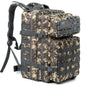 45L Tactical Backpack, Compact Outdoor Rucksack for Hiking, Camping & Fitness