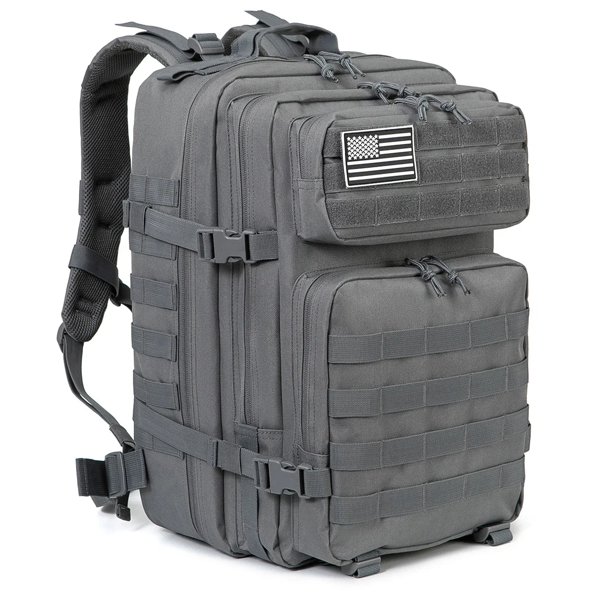 60L Military Tactical Backpack, Molle Assault Rucksack for Hiking, Camping & Travel