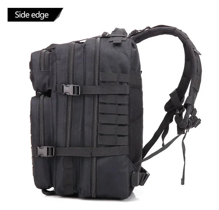 45L Tactical Backpack, Military Molle Travel Pack for Trekking, Camping & Hunting