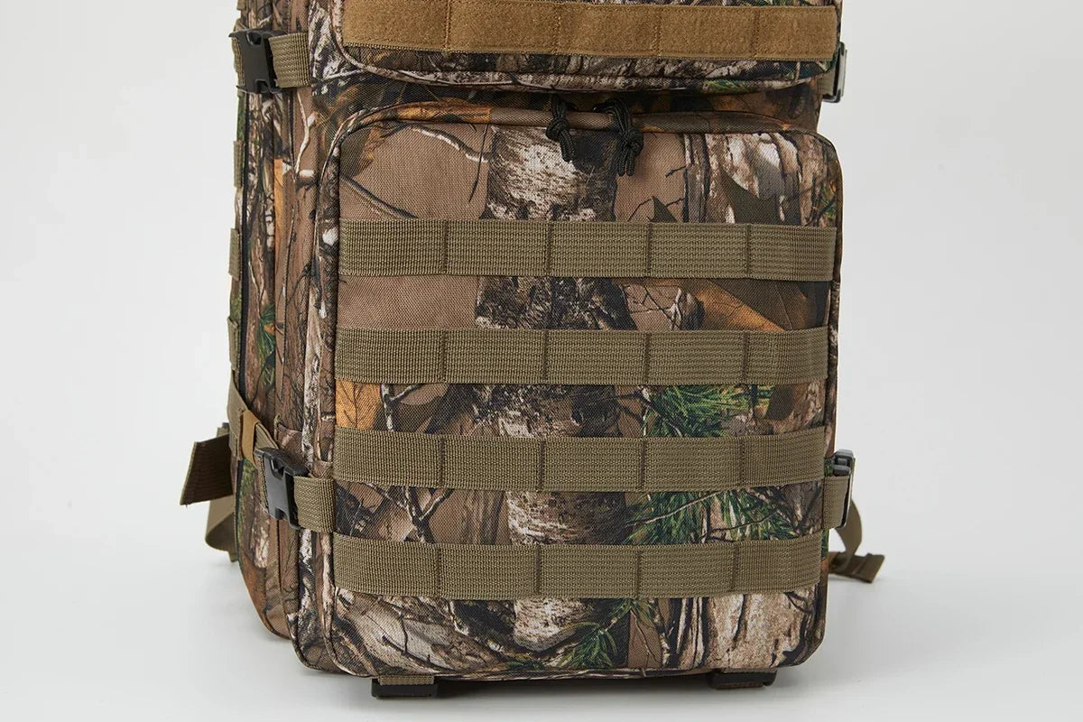45L Tactical Hunting Backpack, Large Capacity Outdoor Rucksack for Hiking, Camping & Travel