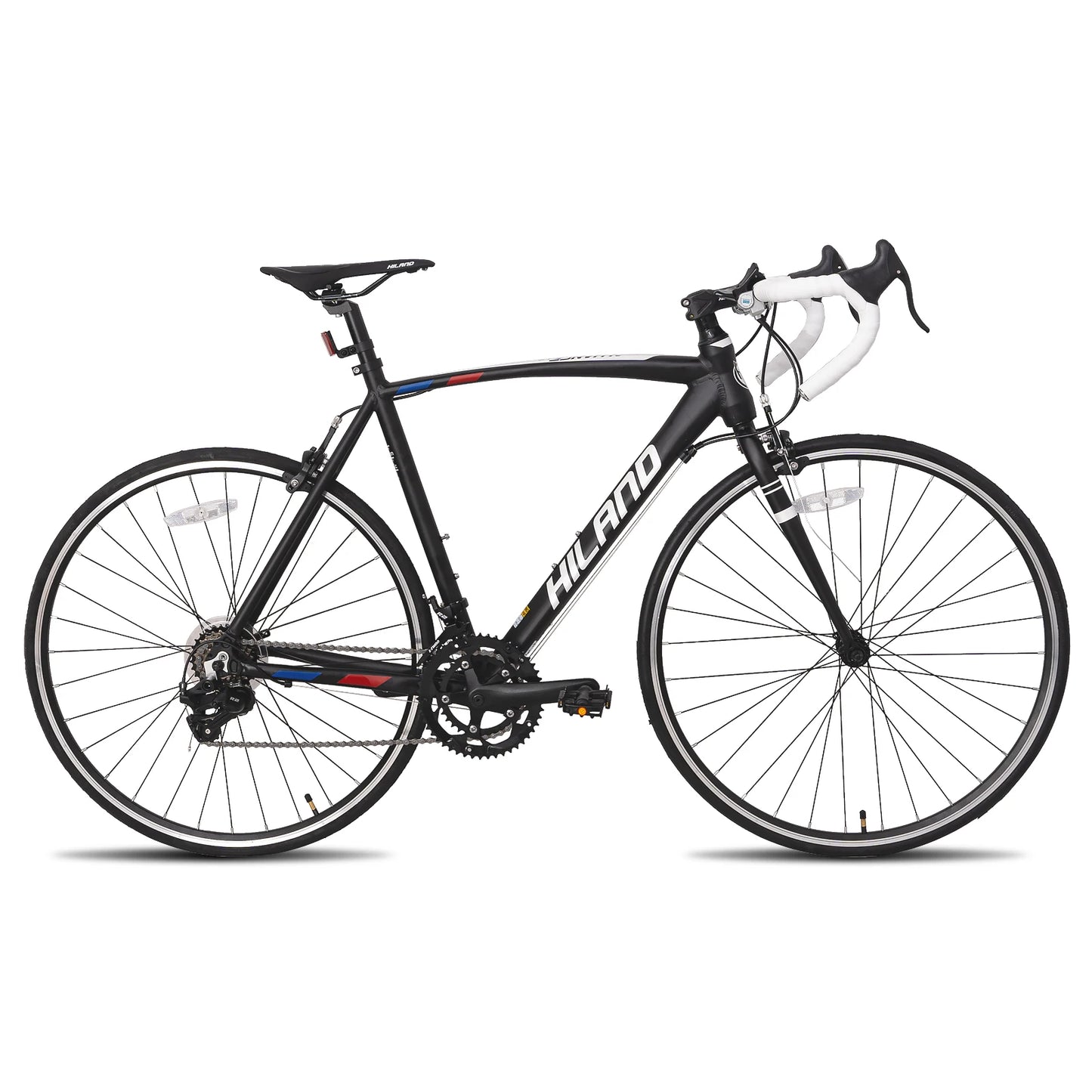 Hiland 700C Road Bike, 14-Speed Lightweight Aluminum Frame Racing & Commuter Bicycle