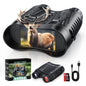 Night Vision Binoculars Goggles, 4K HD Video Recording, 8X Digital Zoom & 1000ft Viewing Range