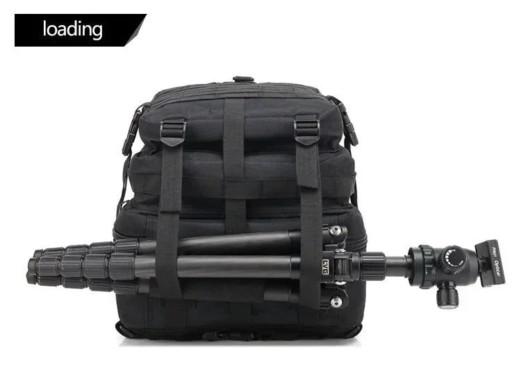 45L Tactical Backpack, Military Molle Travel Pack for Trekking, Camping & Hunting