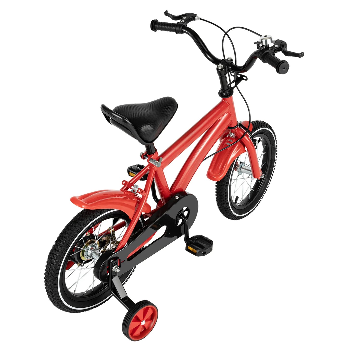 14-Inch Children's Bicycle with Training Wheels for Boys & Girls Ages 2-5