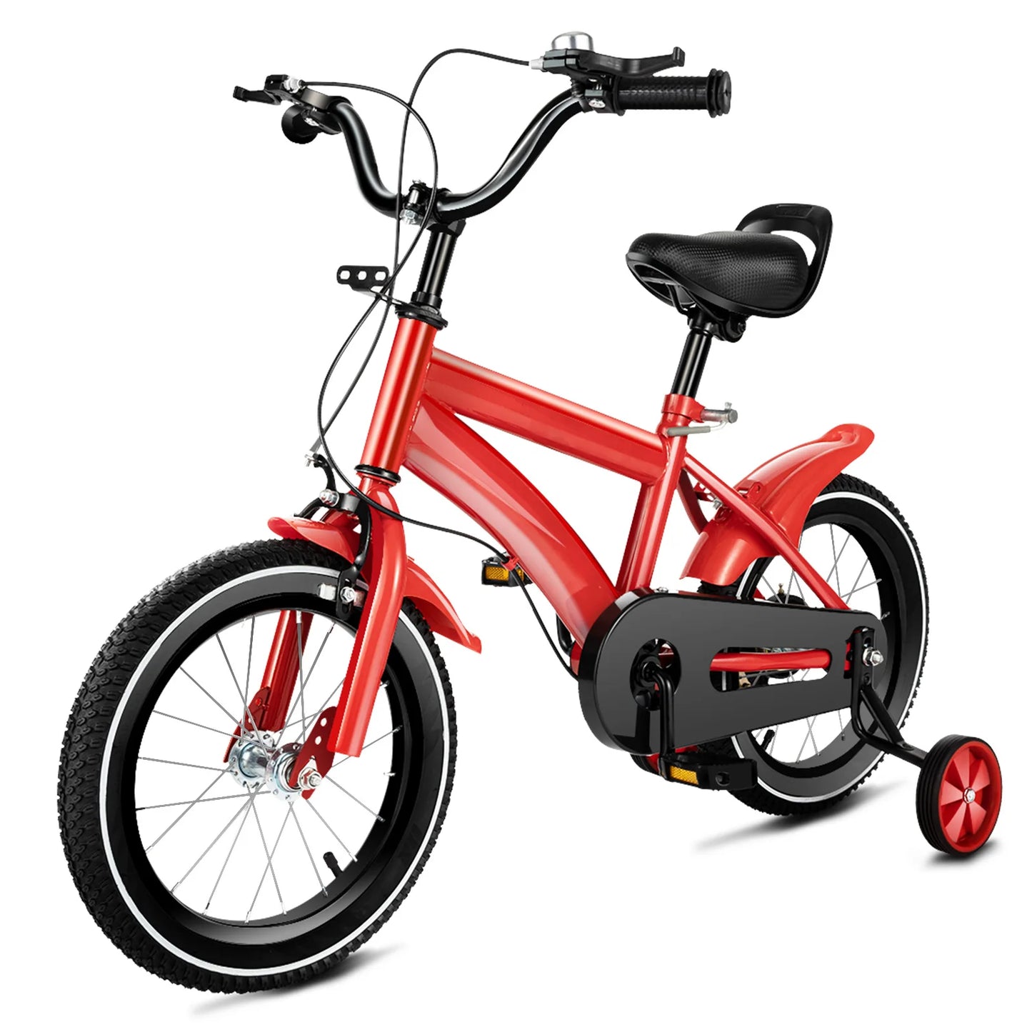 14-Inch Children's Bicycle with Training Wheels for Boys & Girls Ages 2-5