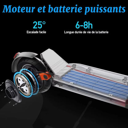 JOYOR S5-Z Electric Scooter with 600W Motor, 48V 13Ah Battery & 34-Mile Range