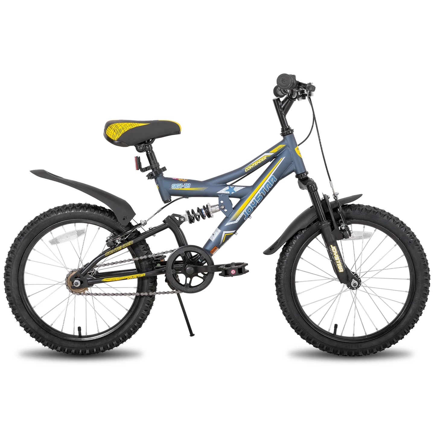 JOYSTAR 20-Inch Kids Mountain Bike with Dual Suspension for Boys & Girls Ages 5–13