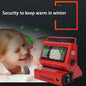Camping Emergency Butane Heater, Portable Double Heat Source Outdoor Survival Heater