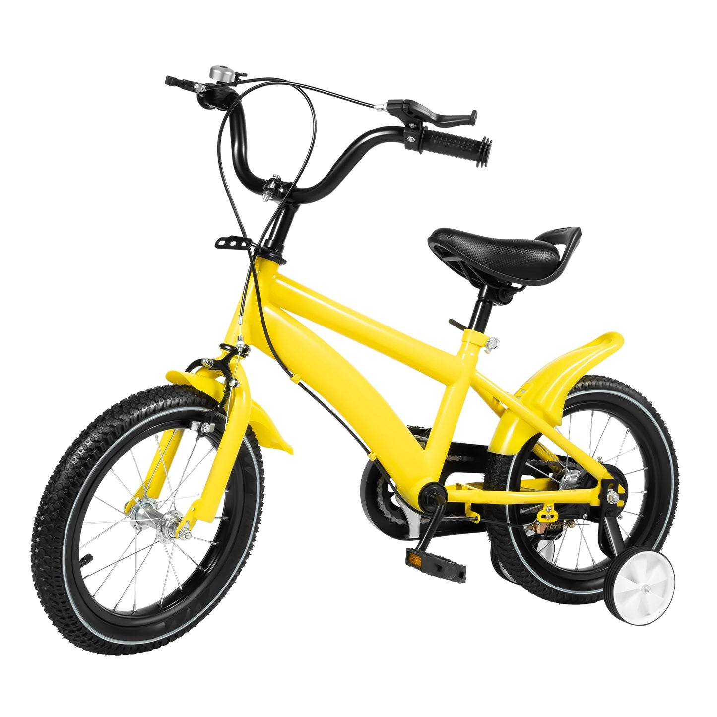 14-Inch Children's Bicycle with Training Wheels for Boys & Girls Ages 2-5