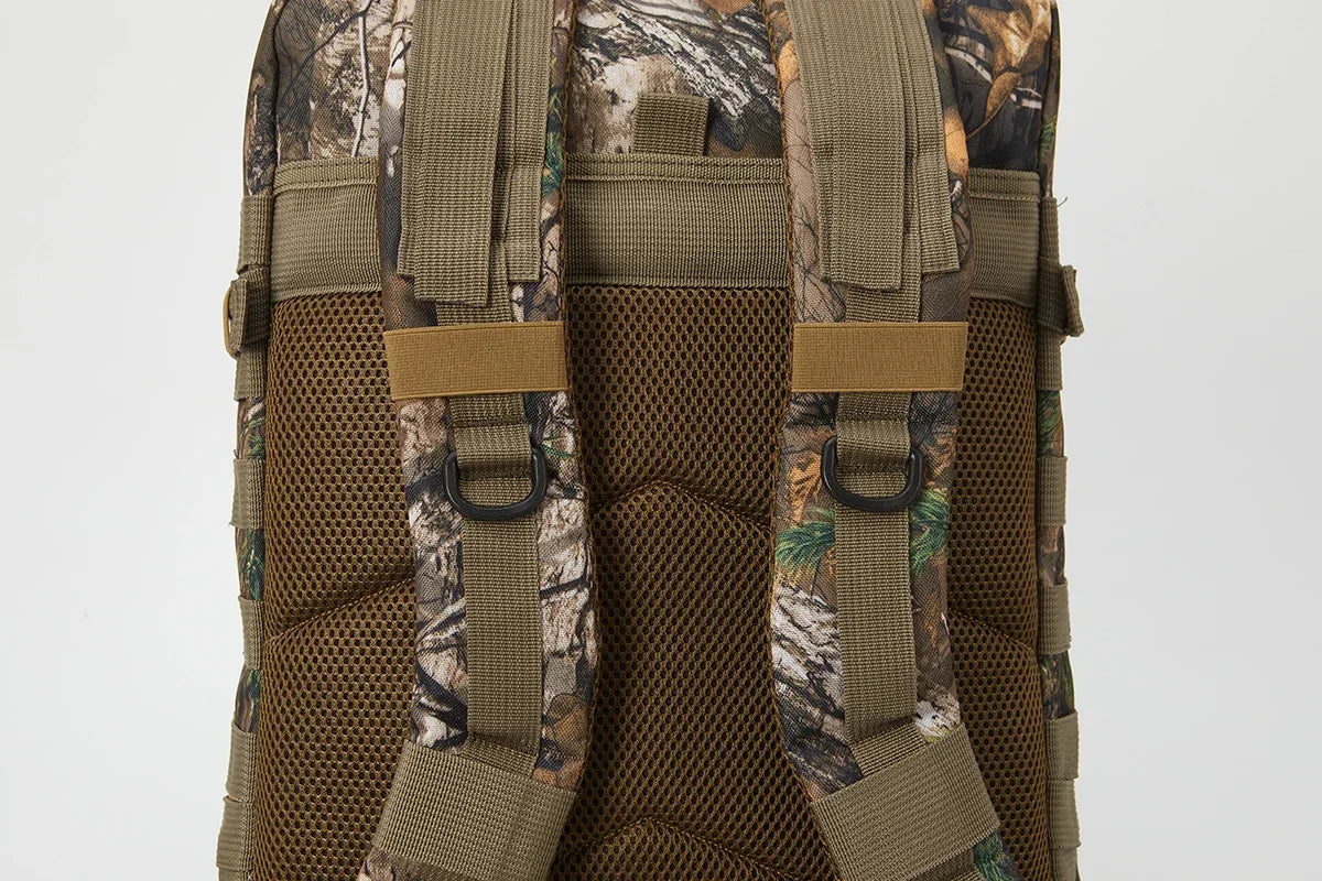 45L Tactical Hunting Backpack, Large Capacity Outdoor Rucksack for Hiking, Camping & Travel