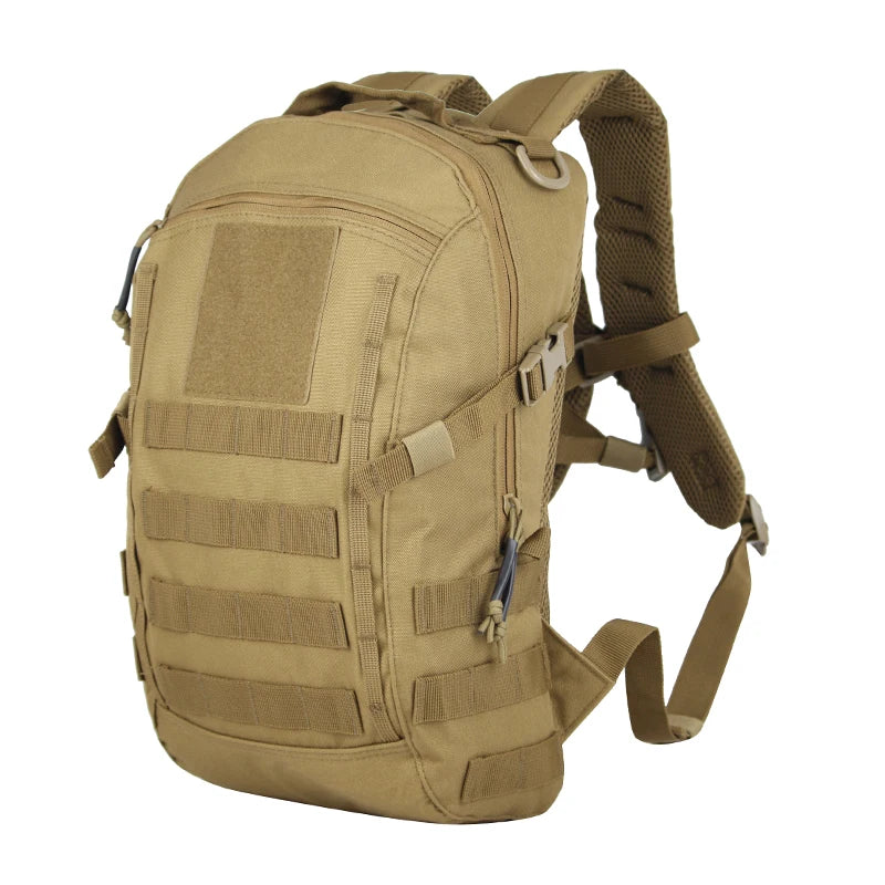 20L Waterproof Tactical Backpack, Molle Outdoor Rucksack for Hiking, Camping & Travel