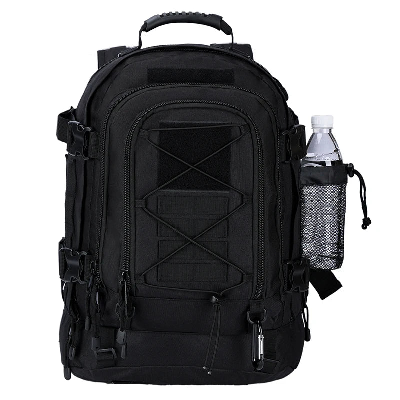 60L Military Tactical Backpack, Molle Assault Rucksack for Hiking, Camping & Travel