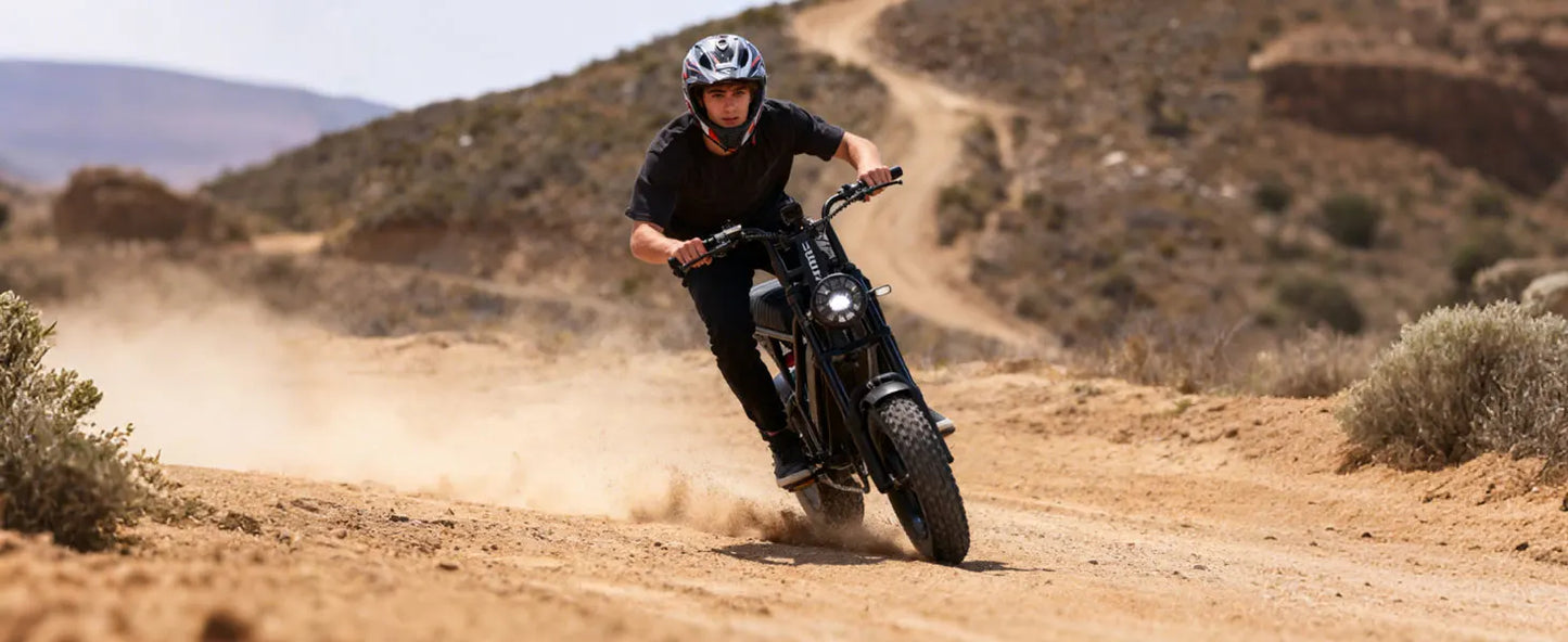 Eskute V100 Electric Bike – 1500W Peak Motor, 48V 13Ah Battery & 28MPH Top Speed