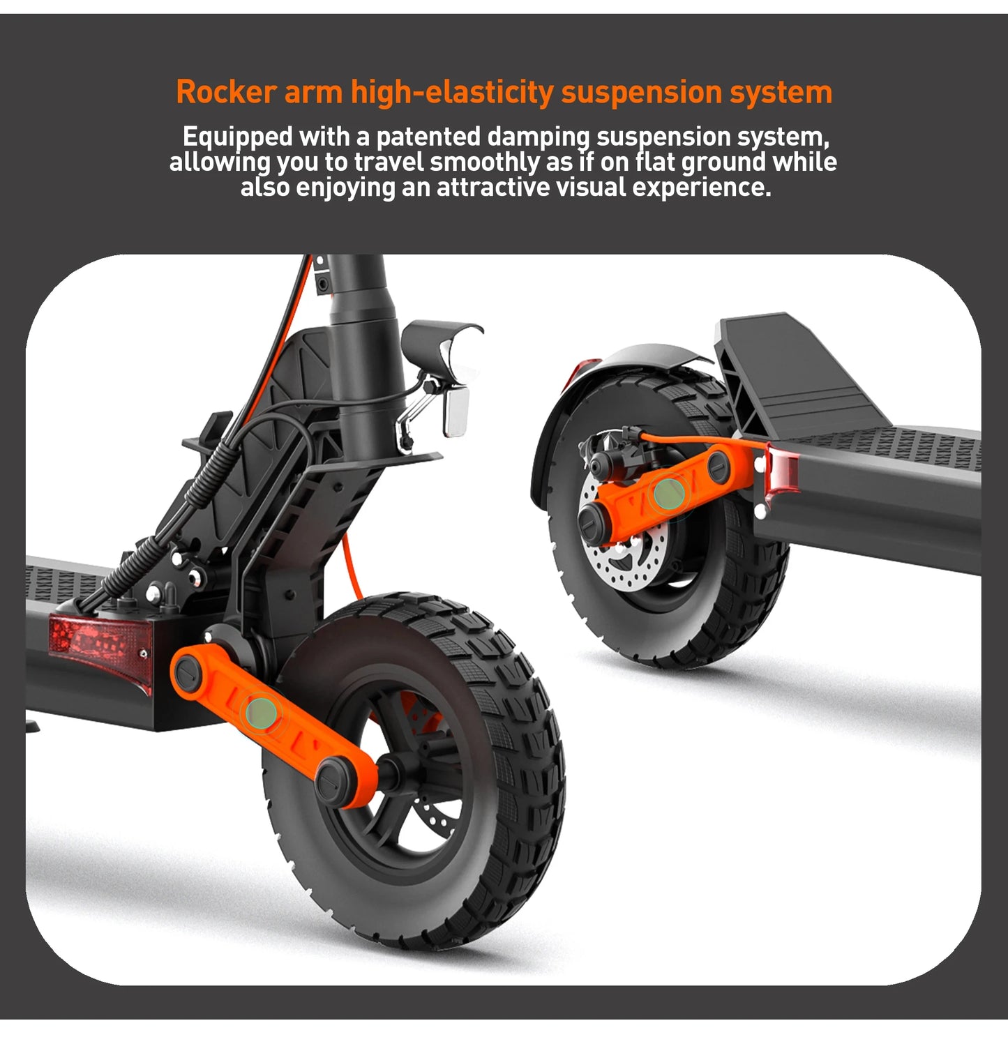 JOYOR S5-Z Electric Scooter with 600W Motor, 48V 13Ah Battery & 34-Mile Range