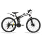 26-Inch Mountain Bike for Men & Women, 21-Speed Dual Suspension Bicycle with Disc Brakes