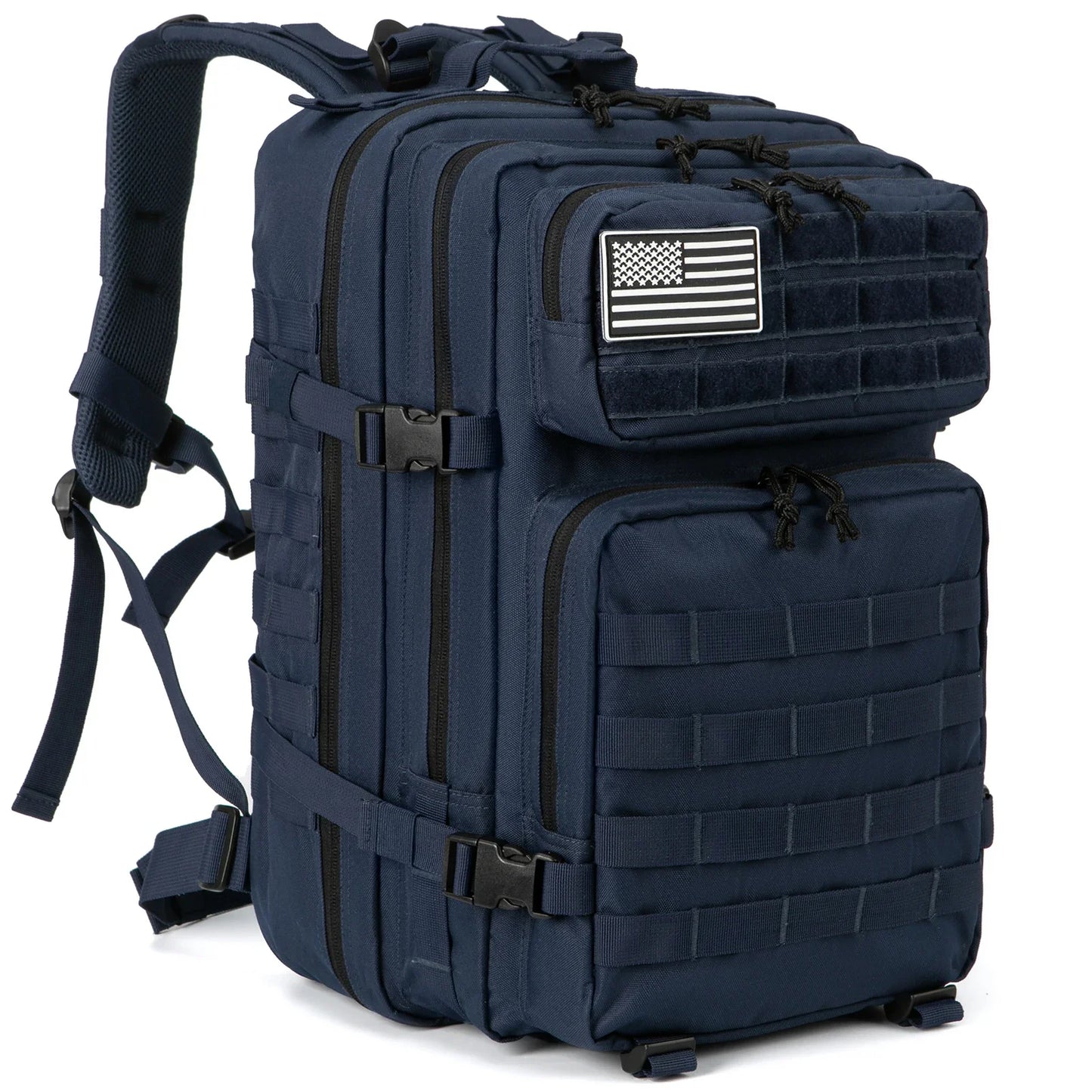 60L Military Tactical Backpack, Molle Assault Rucksack for Hiking, Camping & Travel