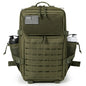 45L Men's Tactical Backpack with Double Cup Holder Hunting Backpack Outdoor Camping Gear Backpack Hiking Survival Backpack