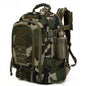 60L Military Tactical Backpack, Molle Assault Rucksack for Hiking, Camping & Travel