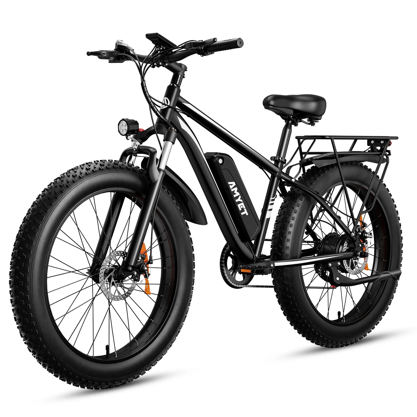 AMYET EB26 Electric Bike with 1500W Peak Motor and 31MPH Top Speed