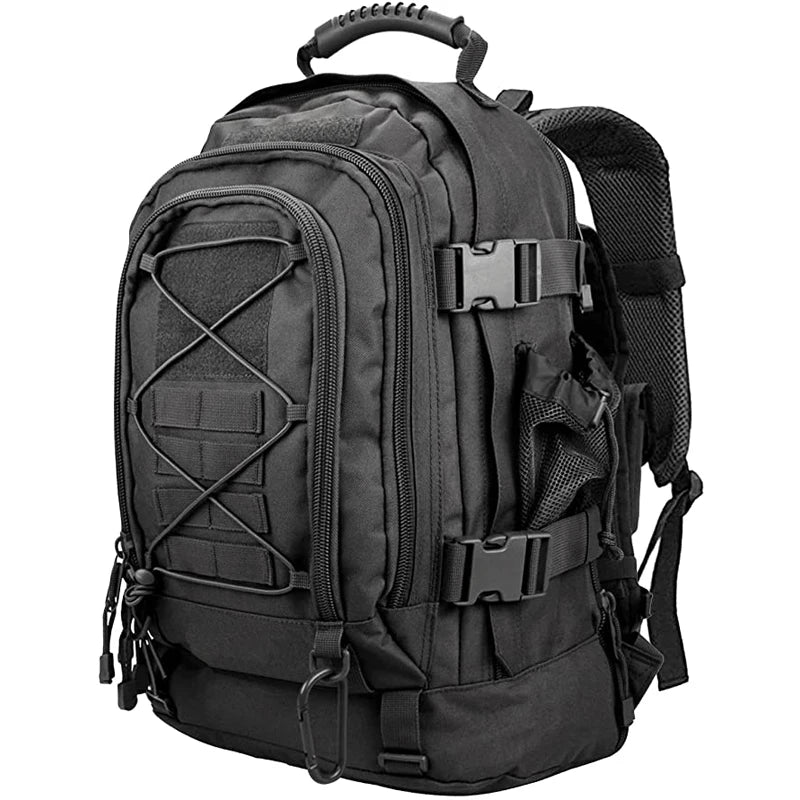 60L Military Tactical Backpack, Molle Assault Rucksack for Hiking, Camping & Travel