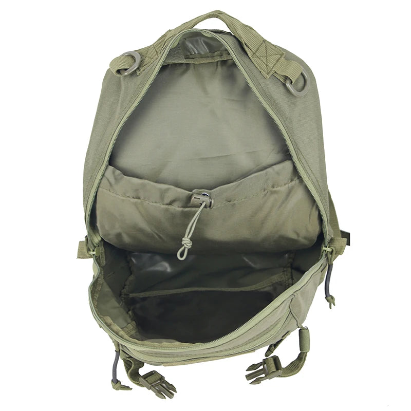 20L Waterproof Tactical Backpack, Molle Outdoor Rucksack for Hiking, Camping & Travel