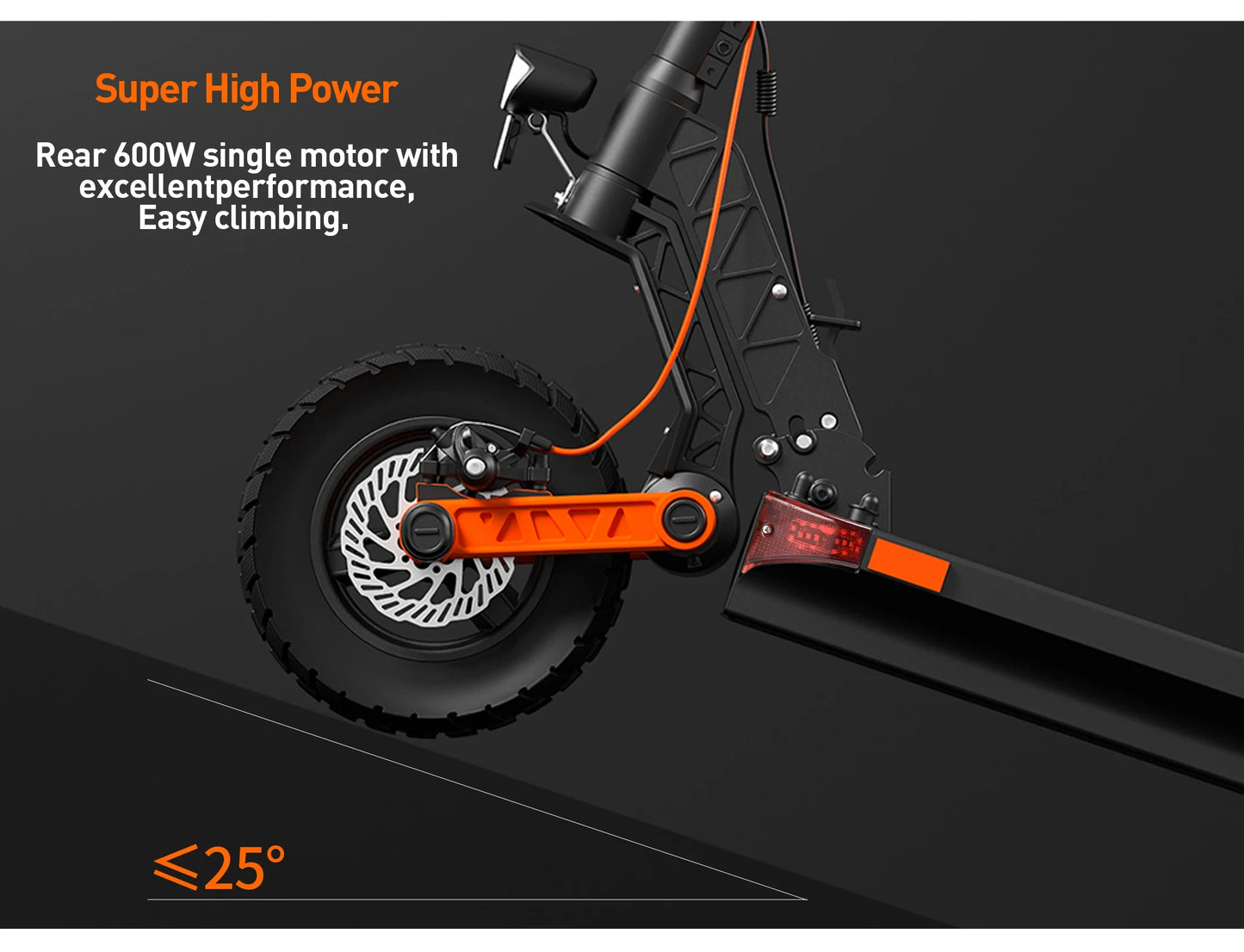 JOYOR S5-Z Electric Scooter with 600W Motor, 48V 13Ah Battery & 34-Mile Range