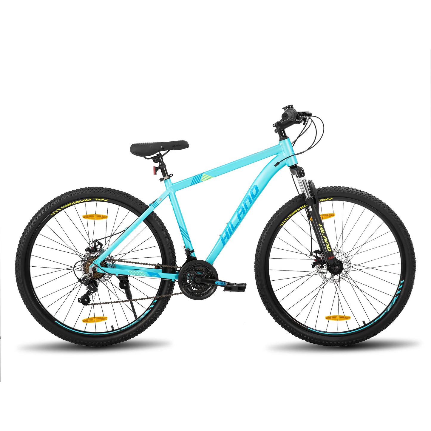 Hiland 26-Inch Mountain Bike with Shimano 21-Speed Drivetrain & Aluminum Frame