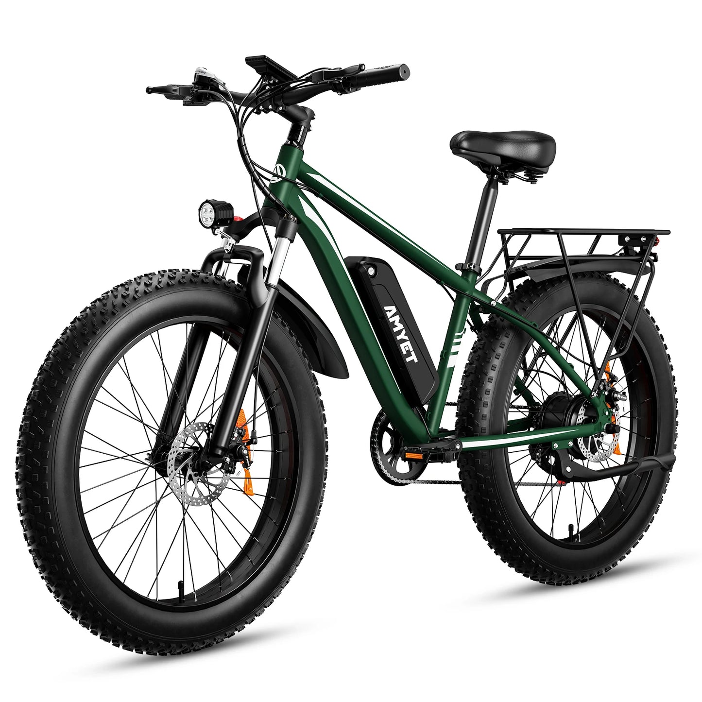 AMYET EB26 Electric Bike with 1500W Peak Motor and 31MPH Top Speed