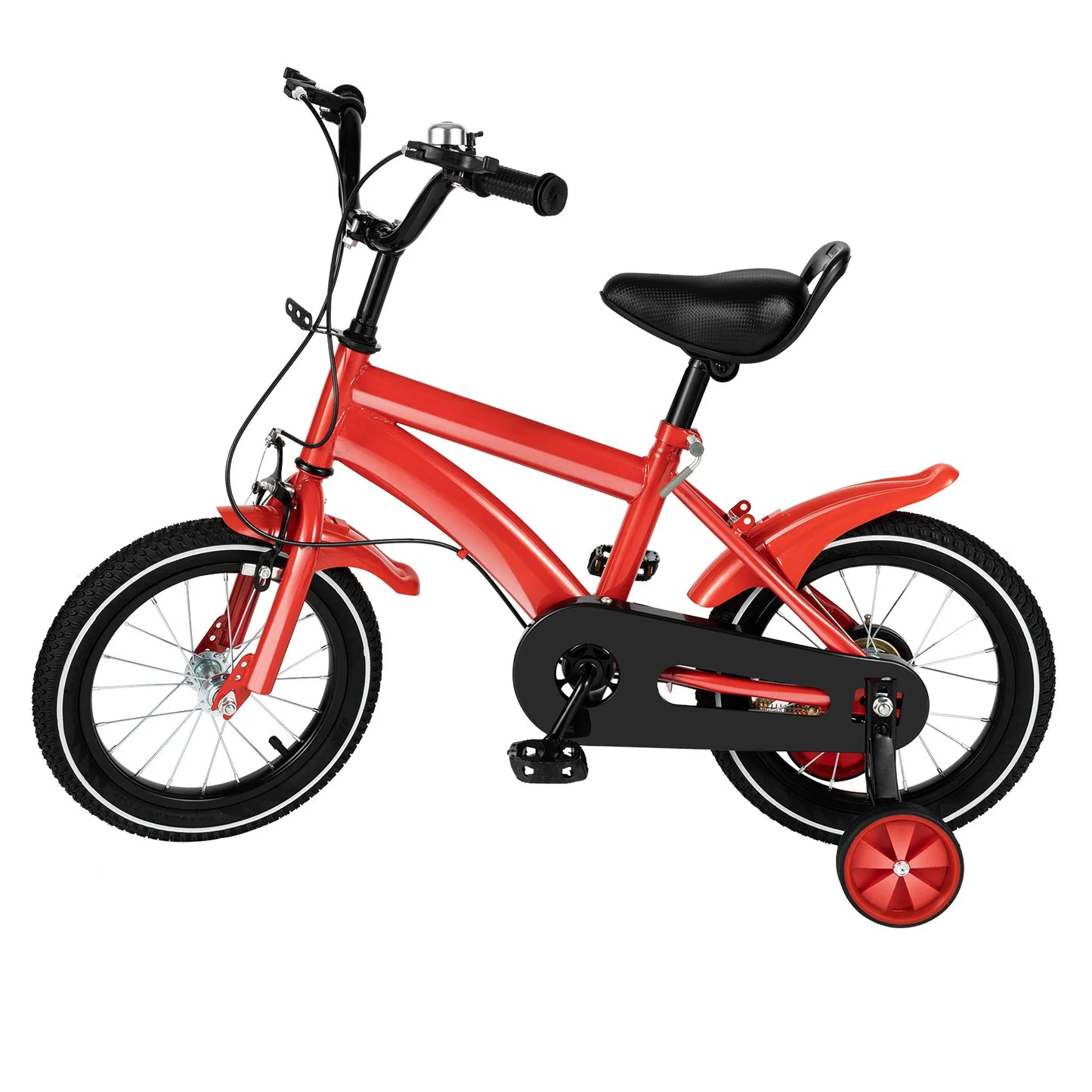 14-Inch Children's Bicycle with Training Wheels for Boys & Girls Ages 2-5