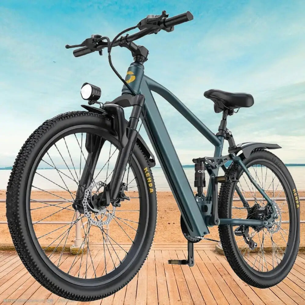 Electric Mountain Bike for Adults – 500W Peak Motor, 36V 13Ah Battery &amp; 35-Mile Range