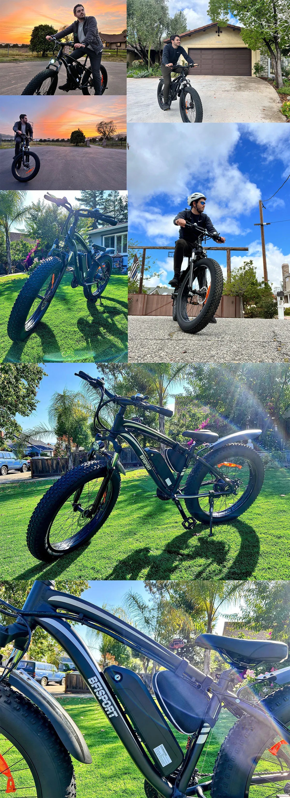 AMYET EB26 Electric Bike with 1500W Peak Motor and 31MPH Top Speed