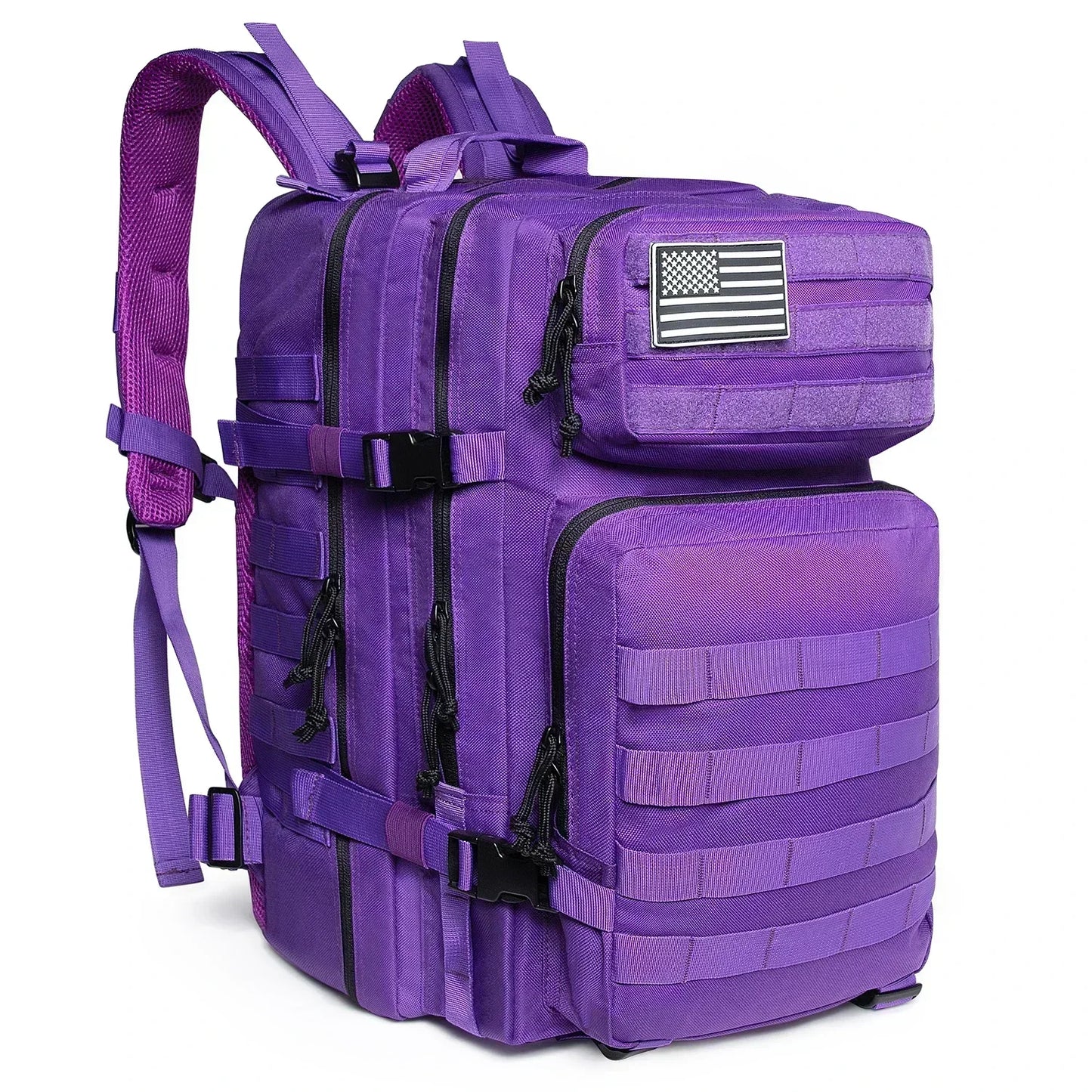 45L Tactical Hunting Backpack, Large Capacity Outdoor Rucksack for Hiking, Camping & Travel
