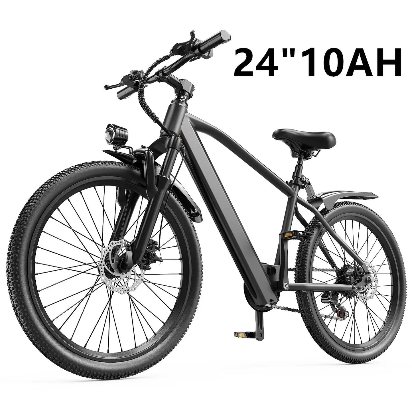 Electric Mountain Bike for Adults – 500W Peak Motor, 36V 13Ah Battery &amp; 35-Mile Range