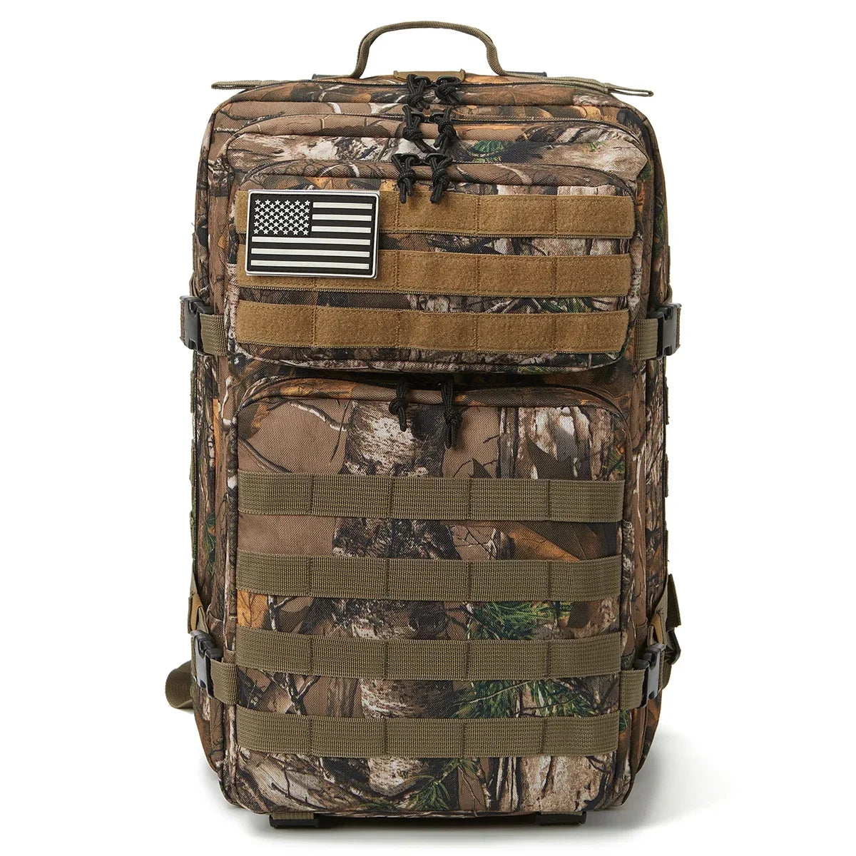 45L Tactical Hunting Backpack, Large Capacity Outdoor Rucksack for Hiking, Camping & Travel