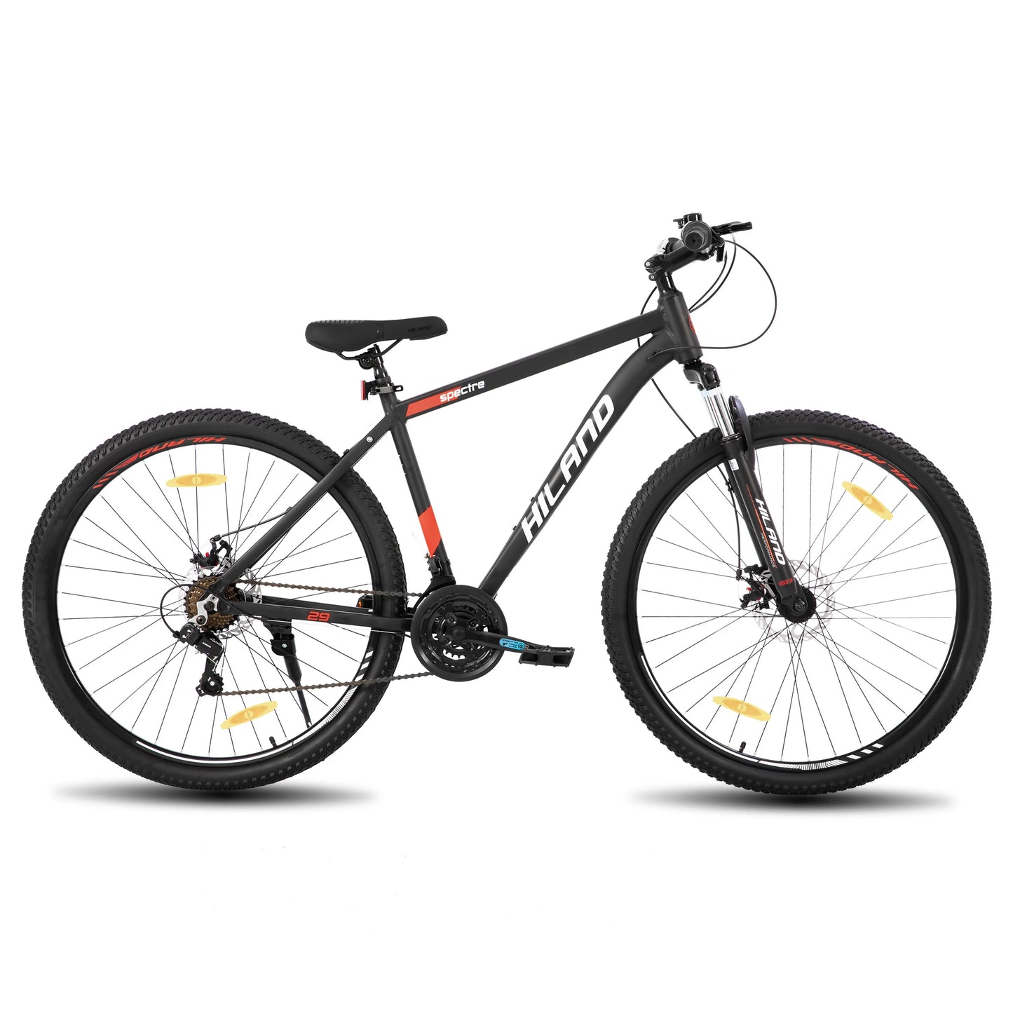 Hiland 26-Inch Mountain Bike with Shimano 21-Speed Drivetrain & Aluminum Frame